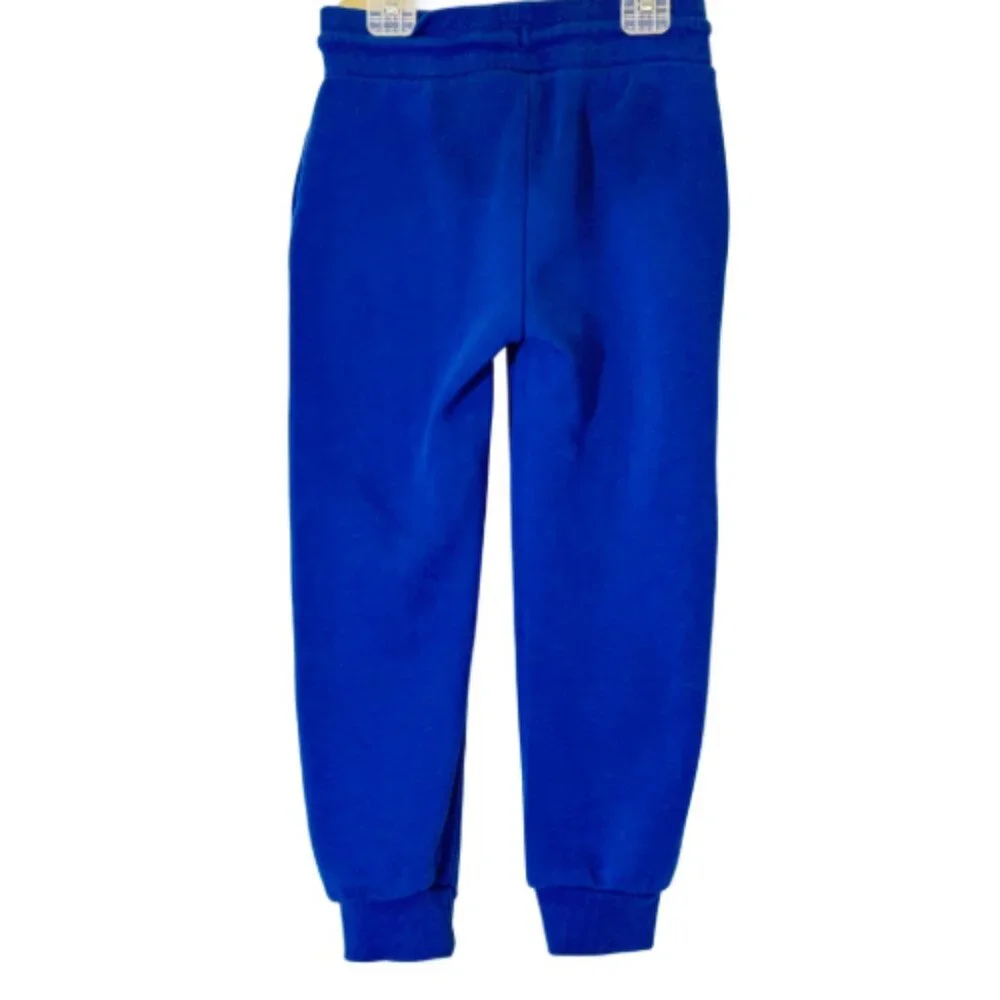 Boys Blue Two Pieces Sweatsuit Size 4-5 Yrs